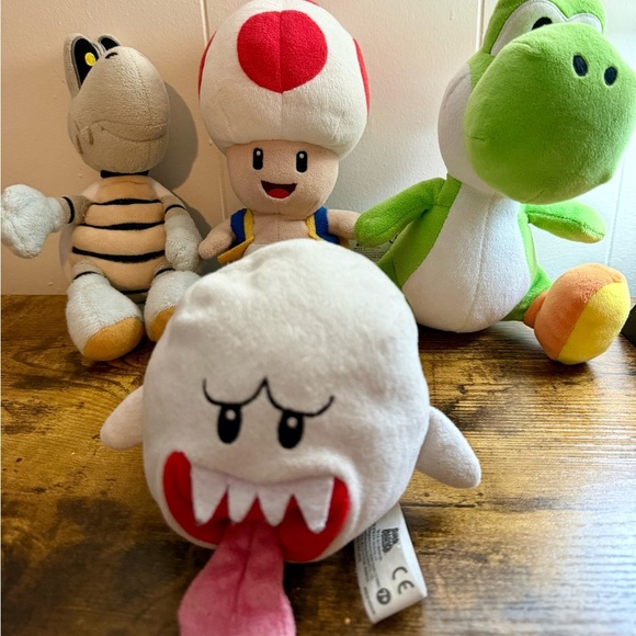 Super Mario Nintendo Plush Toy Set 2017 - Picture 1 of 10